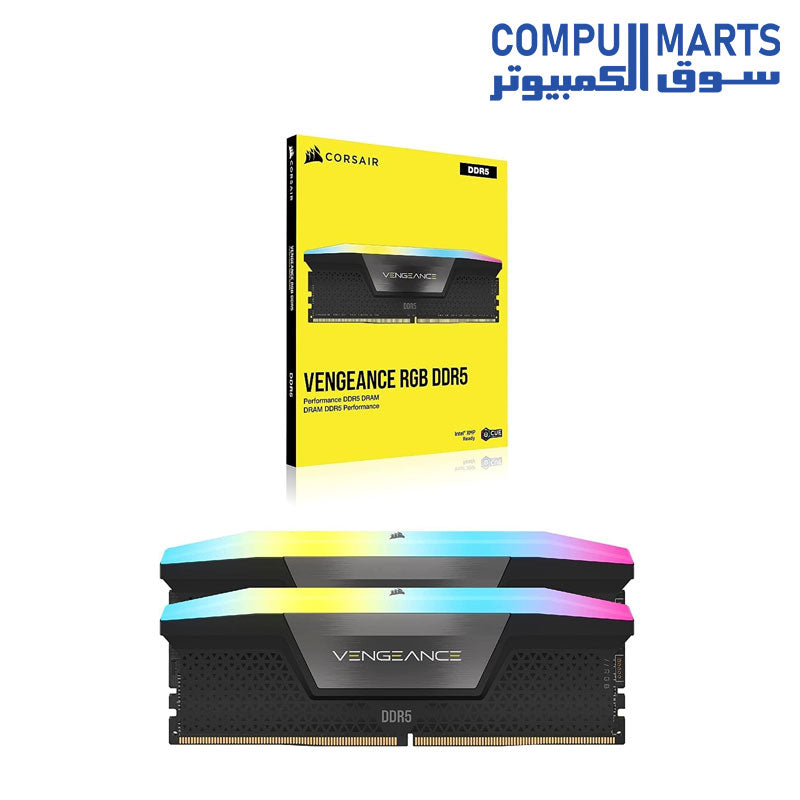 CL32-RAM-CORSAIR-VENGEANCE-RGB-DDR5-64GB-6600MHz