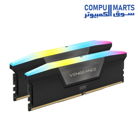 CL40-RAM-CORSAIR- Vengeance- RGB- 96GB-2x48GB-7200MHz