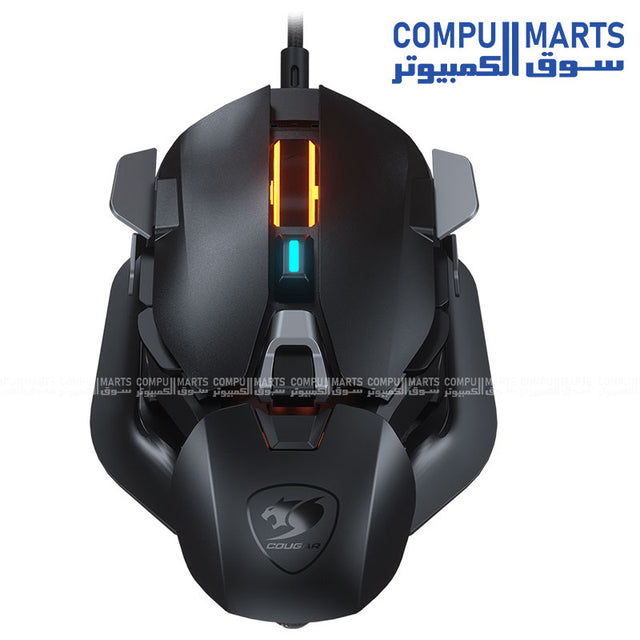 COUGAR-Dualblader–Modular-Gaming-Mouse–Cougar–12-Buttons–RGB-Lighting–16000-DPI