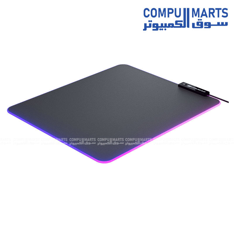 COUGAR-NEON–Mouse-Pad–COUGAR–RGB-Backlit–Anti-Slip–Water-Resistant