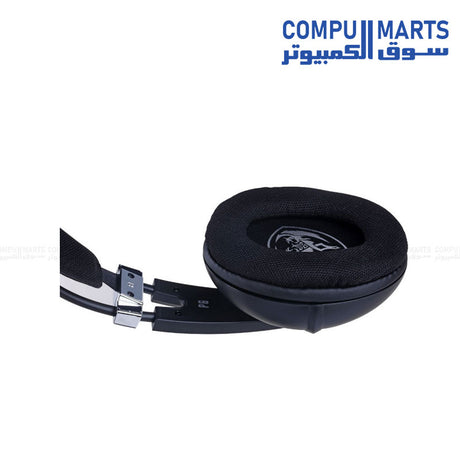 P-6 Casti-Somic Headphone-gaming -Black-On-Ear