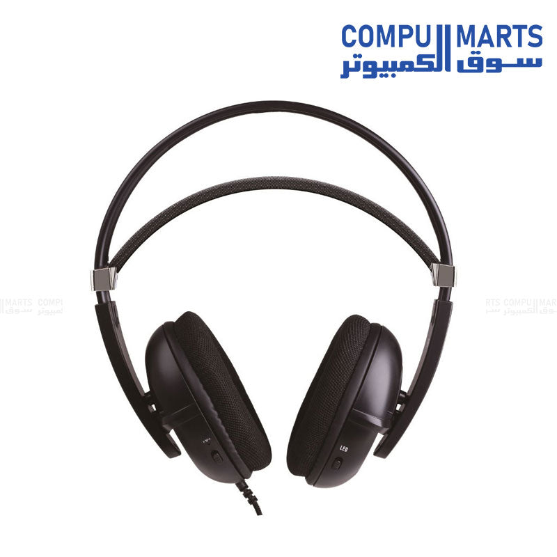 P-6 Casti-Somic Headphone-gaming -Black-On-Ear