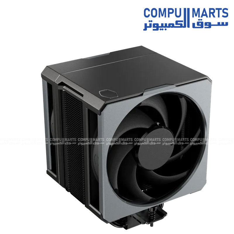Cooler Master Hyper 612 Apex CPU Air Cooler with dual fan, 6 heat pipes, ARGB lighting, Intel AMD support