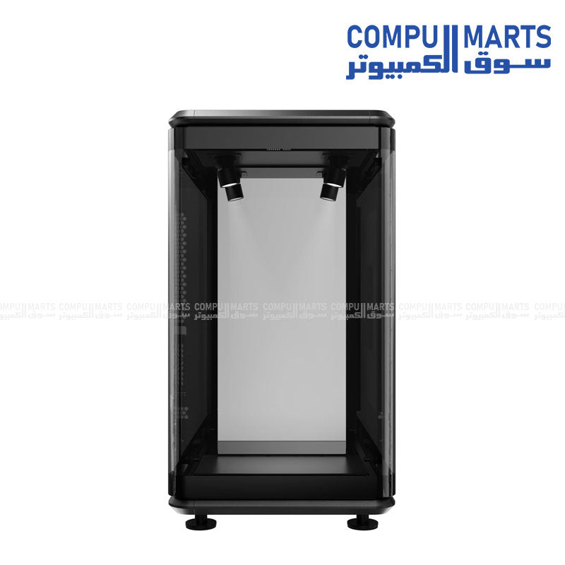 Cooler Master PANORAMA case with PCIe 5 riser cable and large GPU support up to 430mm