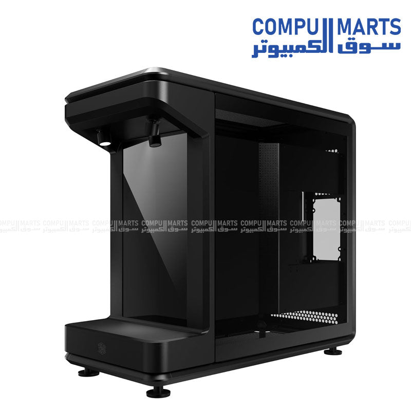 Computer case with 430 mm GPU support and 145 mm CPU cooler clearance suitable for users looking for PC case Egypt