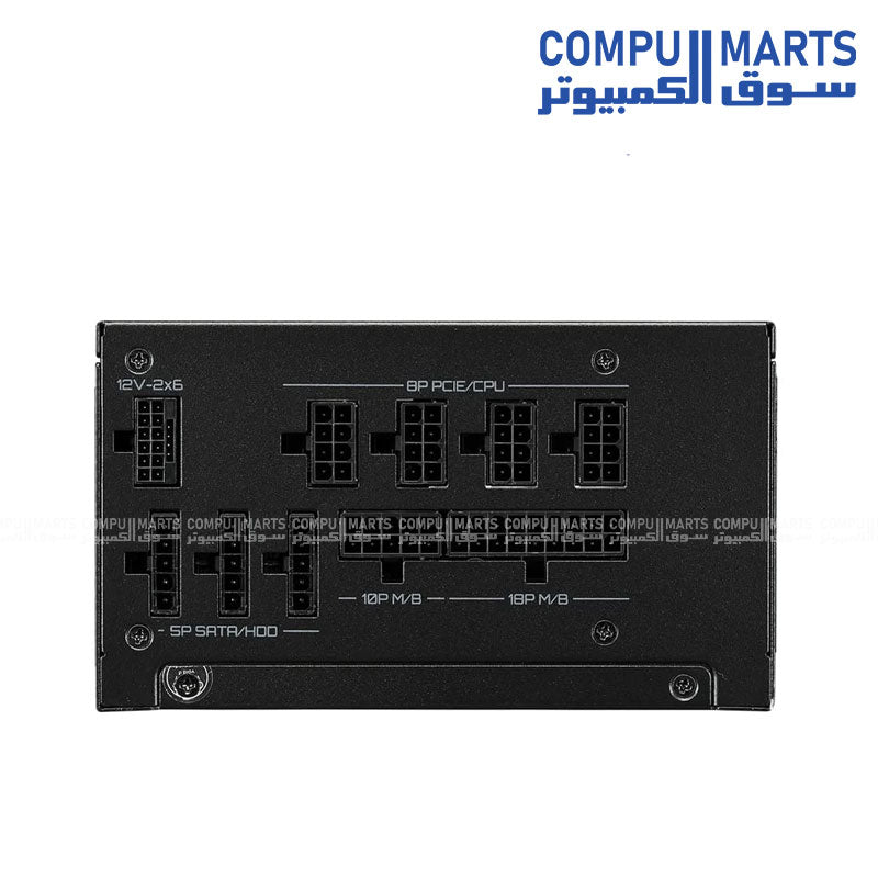 Cooler Master TD500 Mesh V2 gaming case with mesh front panel and ARGB fans bundled with 750W Gold ATX 3.1 power supply