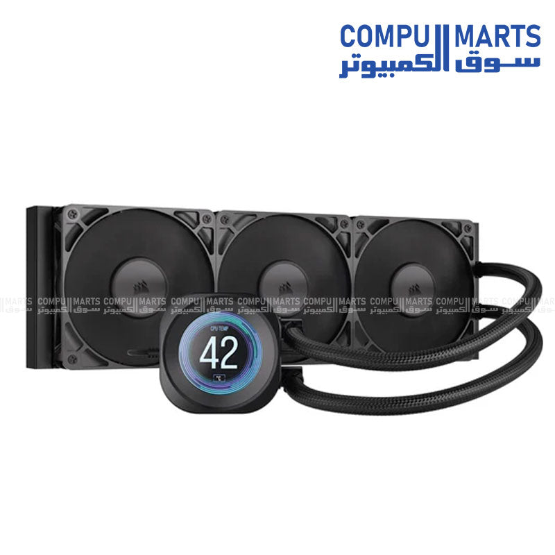 CORSAIR NAUTILUS 360 RS LCD Liquid CPU Cooler with LCD