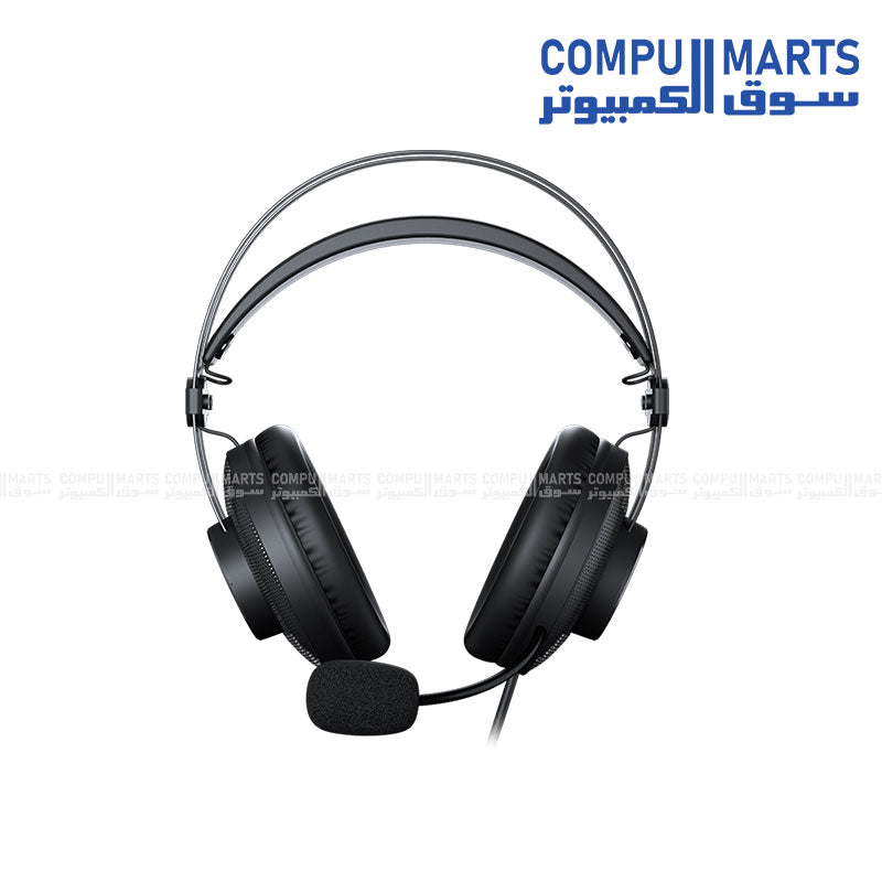 Cougar- Immersa Essential- stereo -gaming -headset -black - 40mm drivers - noise-canceling- microphone