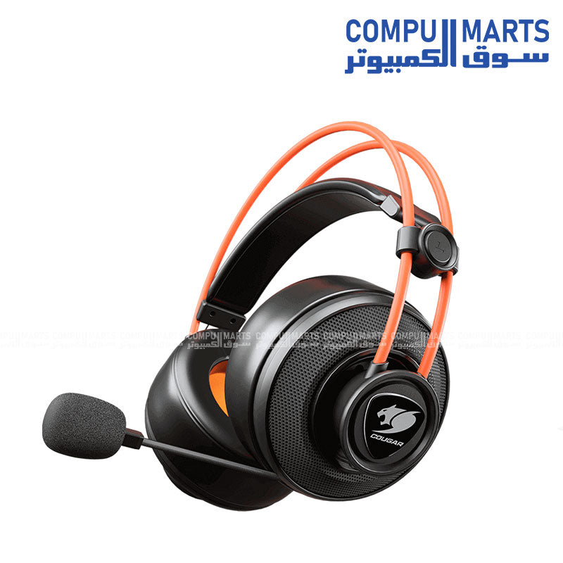 Cougar- Immersa -TiEX -bundle -showing- Immersa Ti- wired -Havoc BT -wireless- gaming -headsets