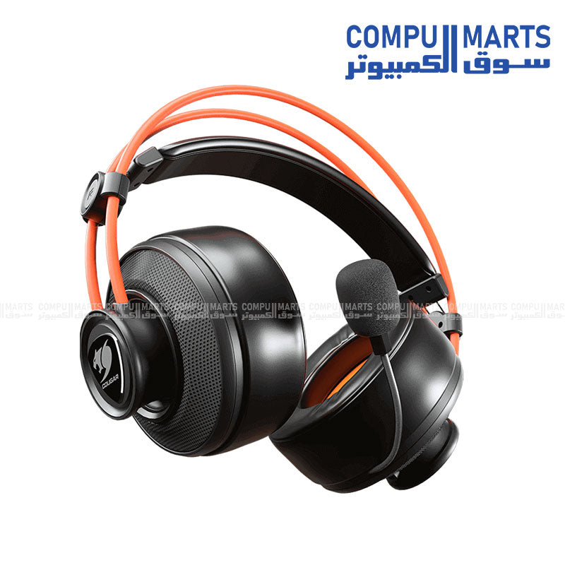 Cougar- Immersa -TiEX -bundle -showing- Immersa Ti- wired -Havoc BT -wireless- gaming -headsets