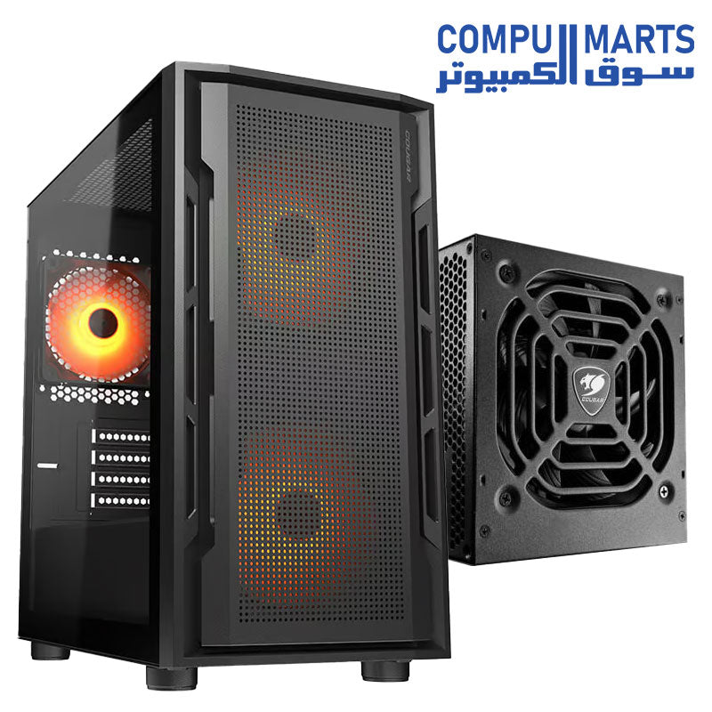 Uniface-Mini-STC600-case-with-psu-cougar-rgb