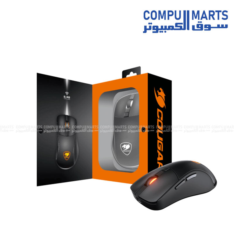 COUGAR-Surpassion-RX–Wireless-Gaming-Mouse–Cougar–PMW3330-Sensor–LCD-Display–RGB-Lighting–2.4GHz