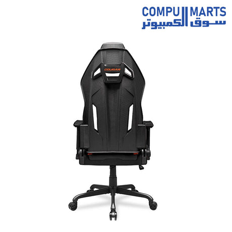 Hotrod-Gaming-Chair-COUGAR-Orange-Black-Ergonomic-Design