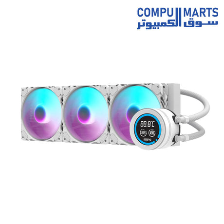 DARKFLASH-DN360D-LIQUID-COOLER-WITH-DIGITALDISPLAY-AM5-360mm -CPU -LGA