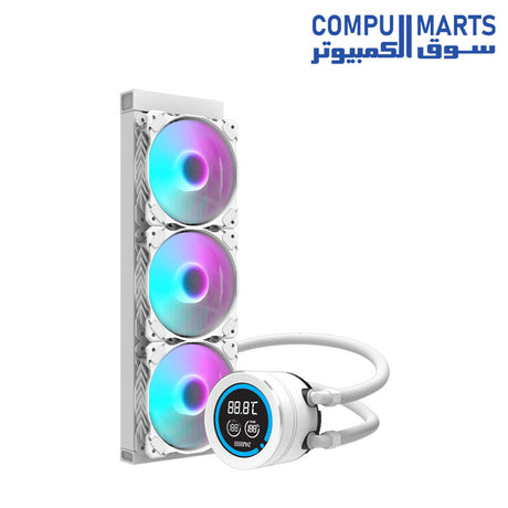 DARKFLASH-DN360D-LIQUID-COOLER-WITH-DIGITALDISPLAY-AM5-360mm -CPU -LGA