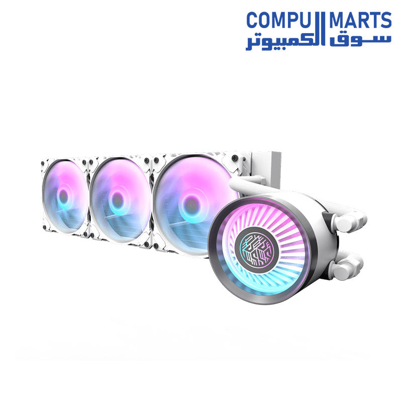 مبرد وحدة المعالجة المركزية السائل Nebula DN 360 من DARKFLASH