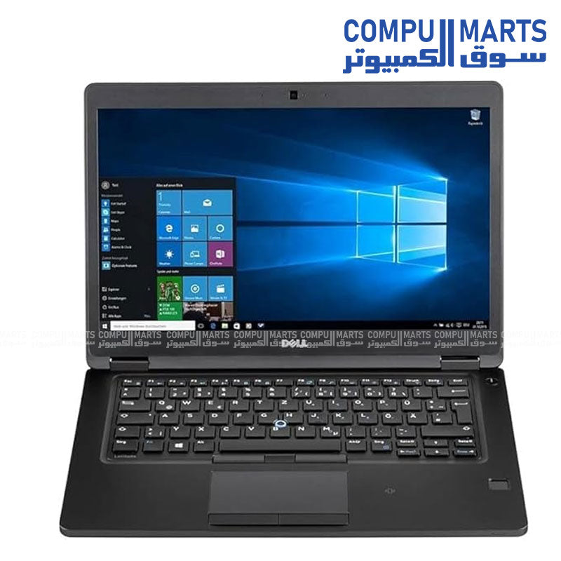Dell Latitude 5480 – Used Laptop – Core i5-6300U – 8GB RAM – 256GB SSD – 14-inch – Intel HD Graphics 620 – Egypt