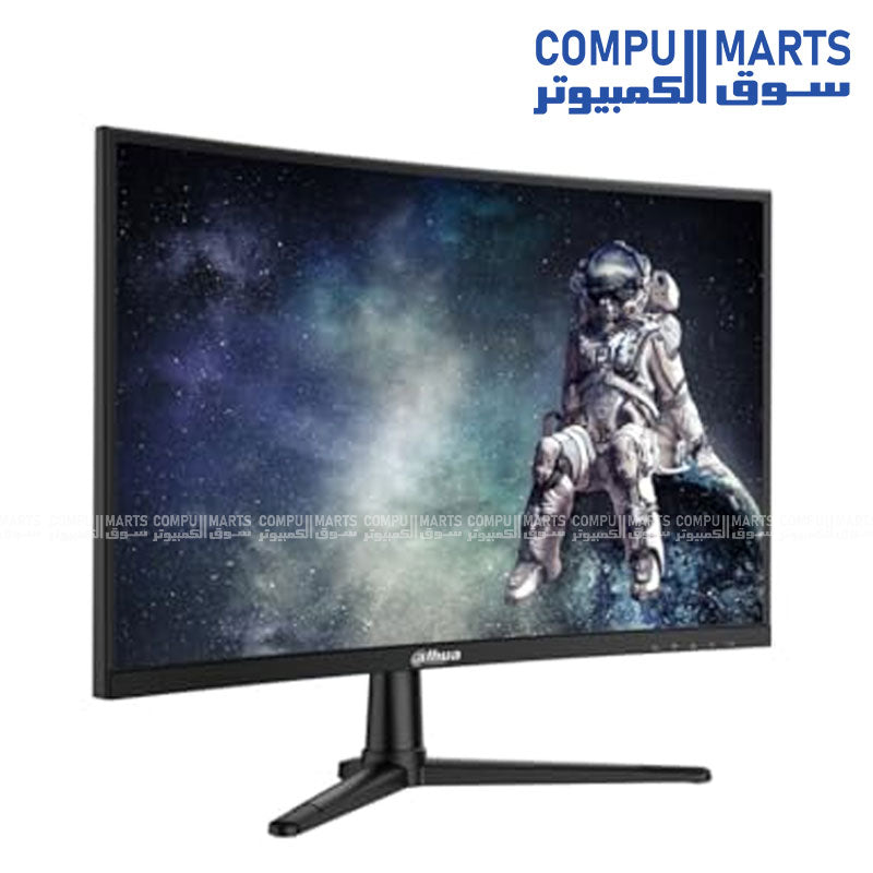 Dahua DHI LM27 E240C 27 inch curved gaming monitor with 240Hz refresh rate, VA panel and 1500R curve for immersive gaming
