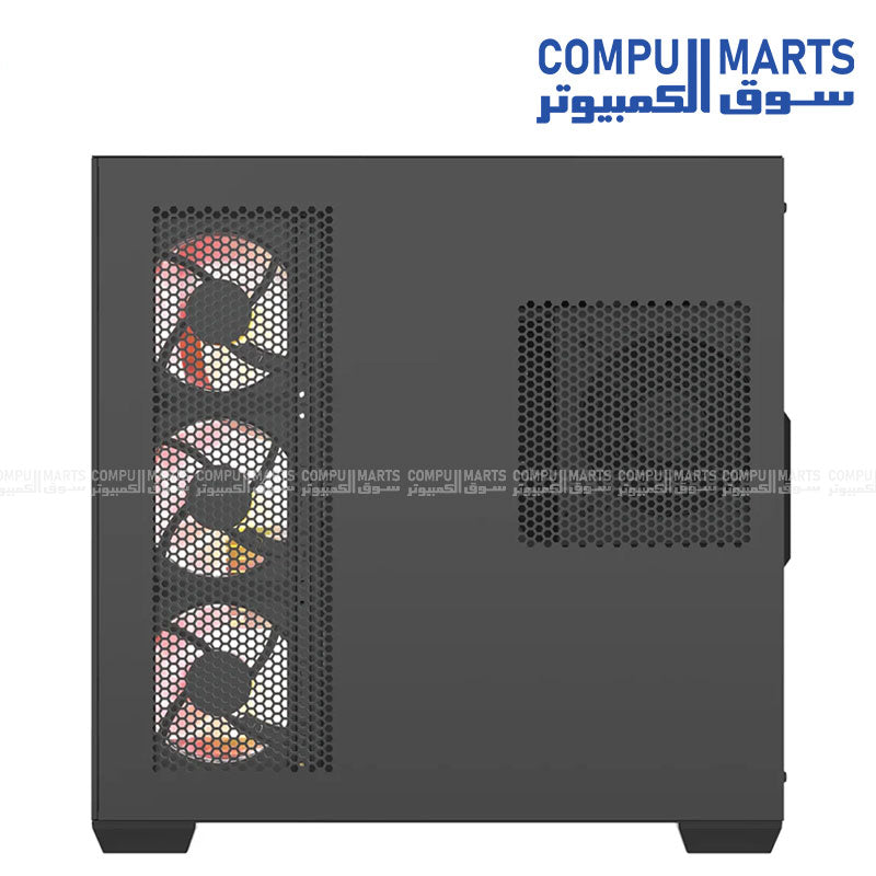 Included DarkFlash EMT850 850W 80 Plus Bronze non-modular PSU with the C280 case and OC2 ARGB fan hub