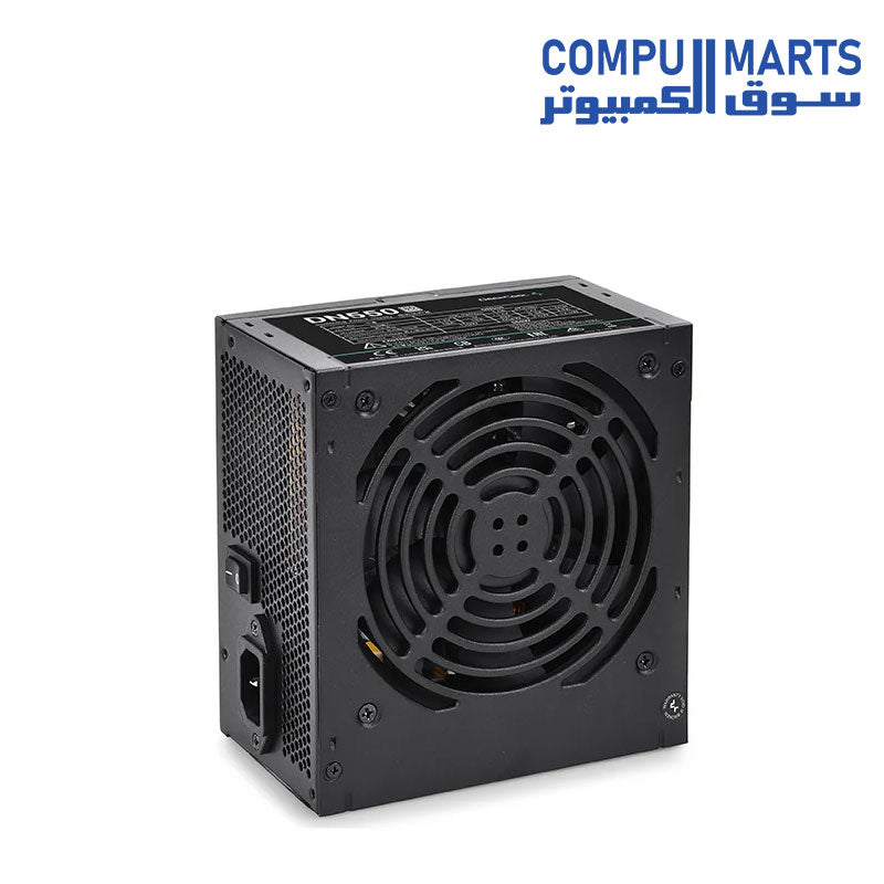 DeepCool DN550 Power Supply – 550W, 80 PLUS Certified, 230V Efficiency, Reliable Performance for Entry-Level Builds