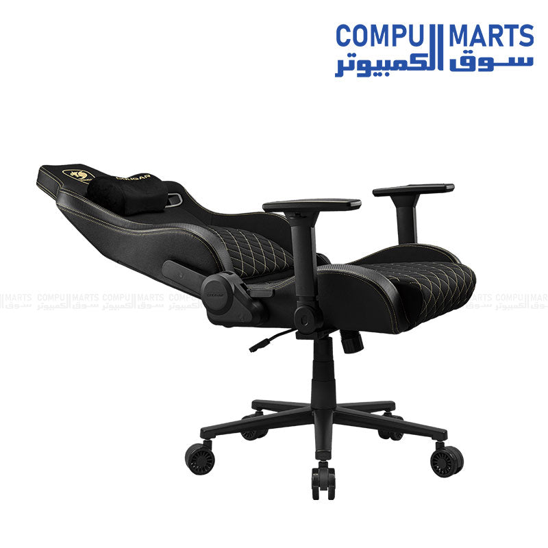 COUGAR Defensor ergonomic gaming chair with 4D folding armrests