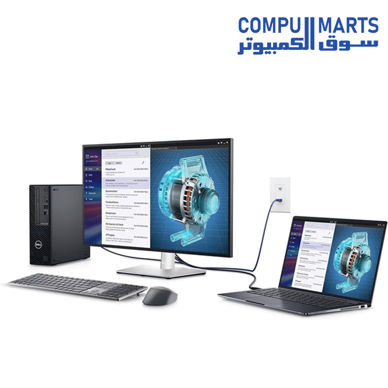 شاشة كمبيوتر Dell P2422H مقاس 24 بوصة ونسبة العرض إلى الارتفاع 16:9 IPS
