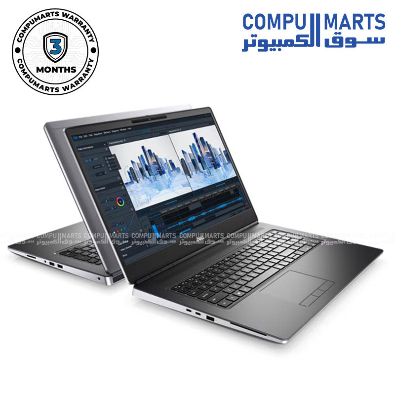 Dell Precision 7760 Workstation – Used – Intel Core i9 – RTX A3000 – 17.3 FHD Laptop