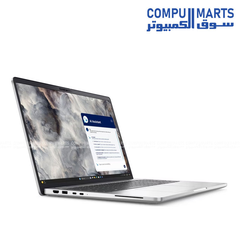 Dell Pro 16 Laptop – Intel Core Ultra 5 235U with 16-inch FHD+ display and backlit keyboard