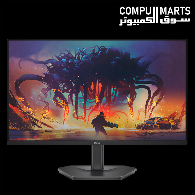 Dell SE2425HG 24 Inch Full HD IPS gaming monitor with 200Hz refresh rate, 1ms GTG response time, and AMD FreeSync Premium