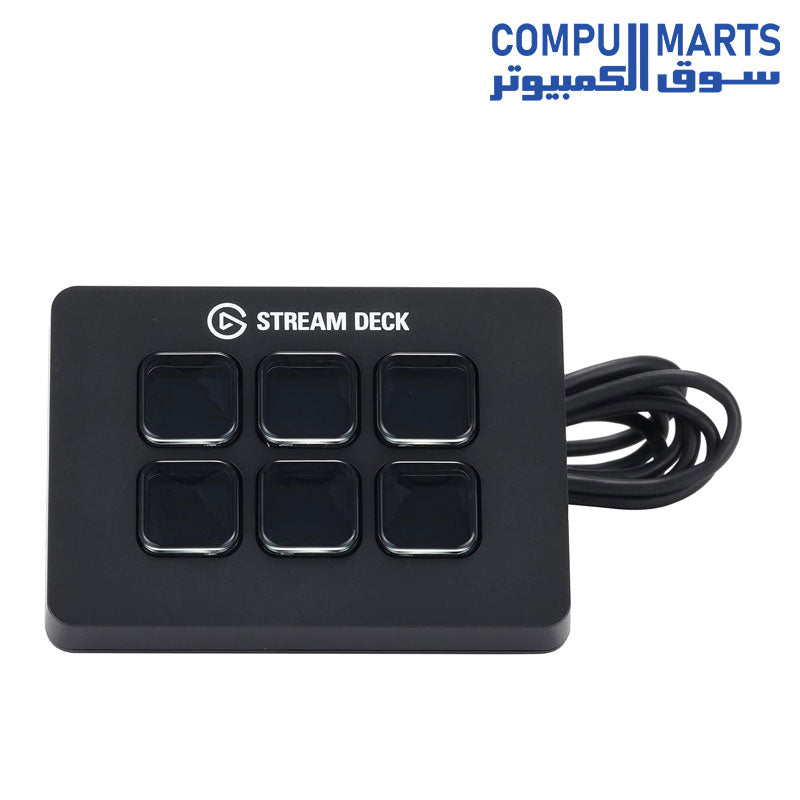 Stream-Deck-Controller-Elgato- 6-macro-keys