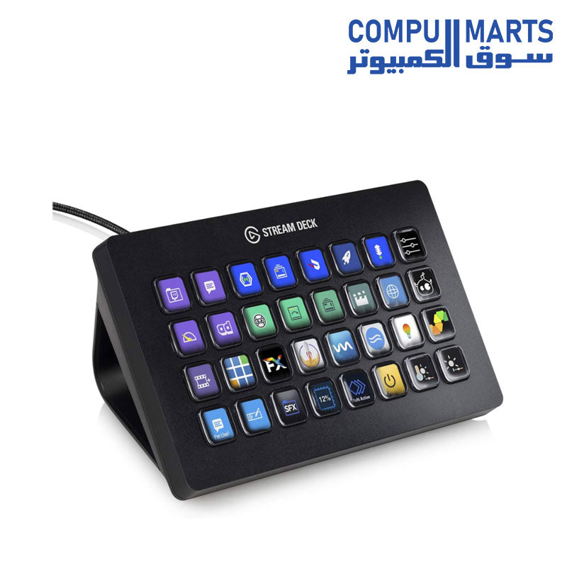 Stream-Deck-XL-Elgato-Studio-Controller-32-Macro-Keys