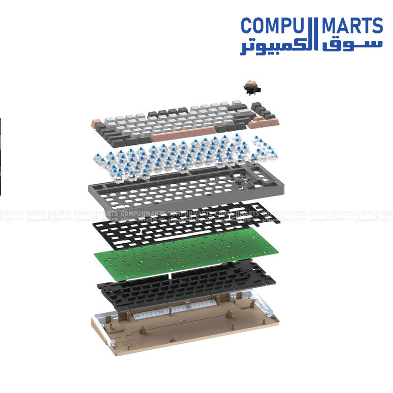 FANTECH ATOM PRO83 MK913 WIRELESS MECHANICAL GAMING KEYBOARD