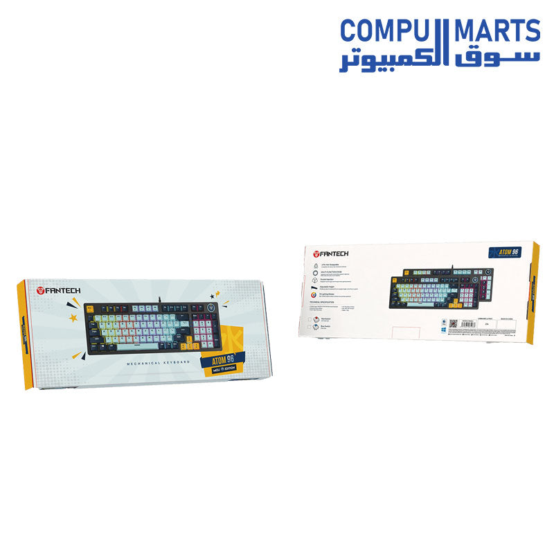 FANTECH ATOM96 MK890V2 MECHANICAL GAMING KEYBOARD