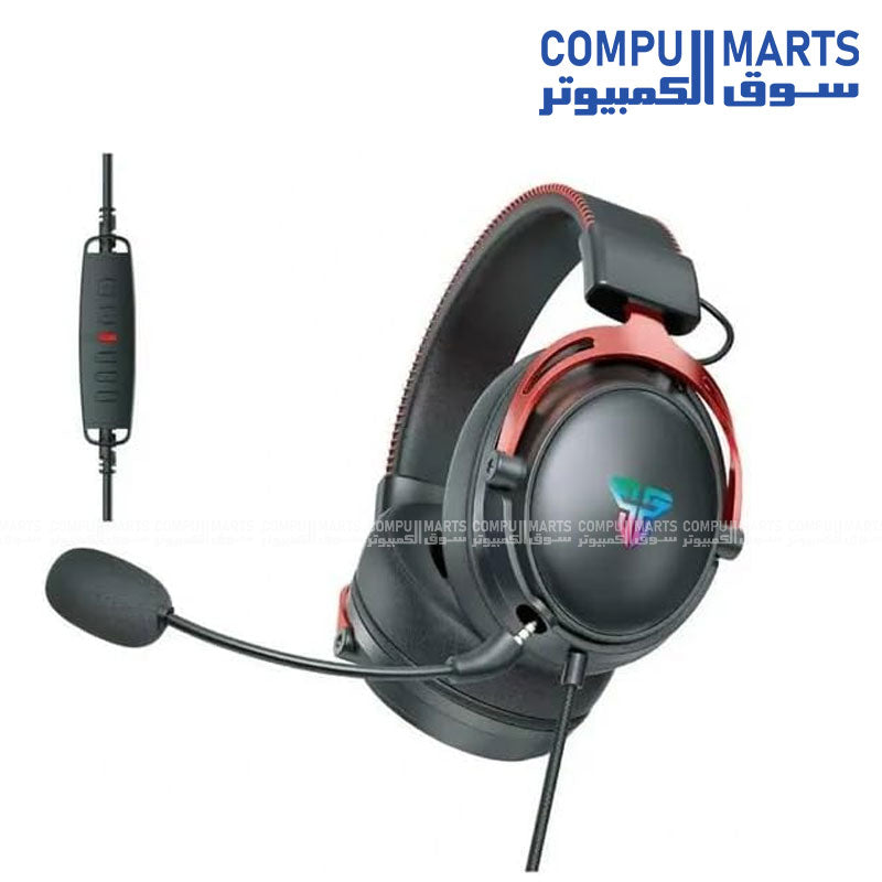 FANTECH HG31 CRUZE gaming headset with detachable Clear-Voice microphone and noise cancellation