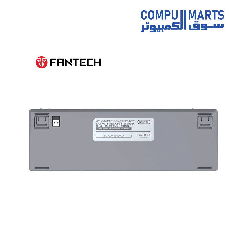 FANTECH SUPER MAXFIT AIR99 MK916 95% LOW PROFILE WIRELESS MECHANICAL KEYBOARD