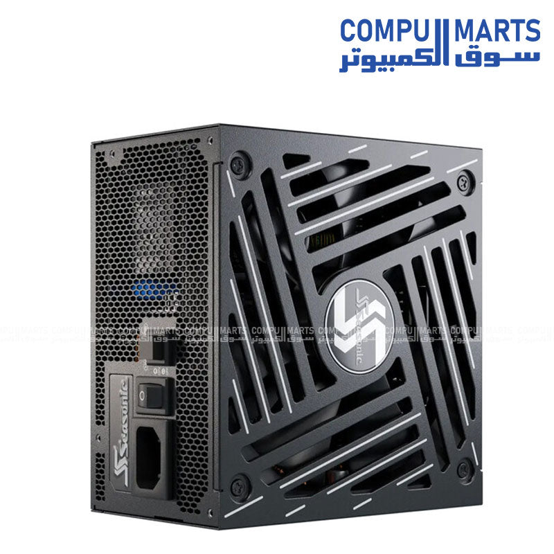 Seasonic Focus GX-1000 ATX 3.1 1000W power supply designed for high-efficiency gaming and workstation PC builds with stable power delivery and modern ATX 3.1 support