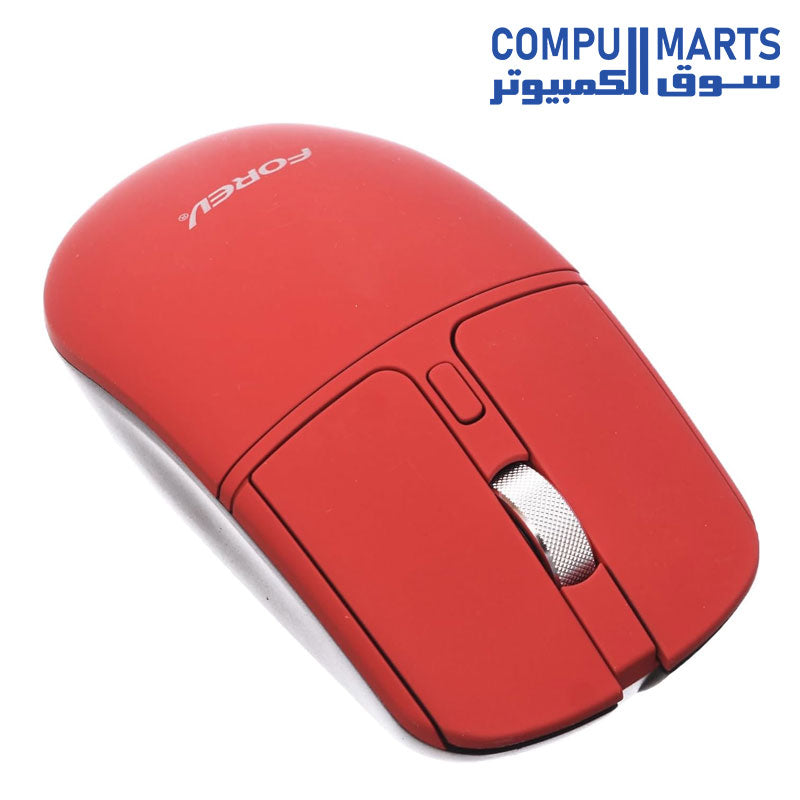 FOREV FV-386 Silent Wireless Mouse – 2.4Ghz 10m Range – 1600DPI