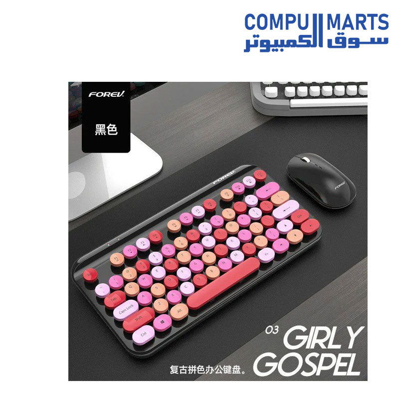 FV-WI9-FOREV-Wireless-Keyboard-Mouse