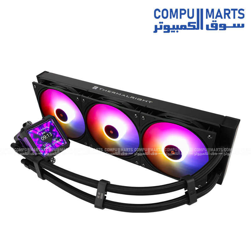 Frozen Warframe PRO 360 – AIO CPU Cooler – Thermalright – 360mm Liquid Cooler ARGB Triple Fan High Performance