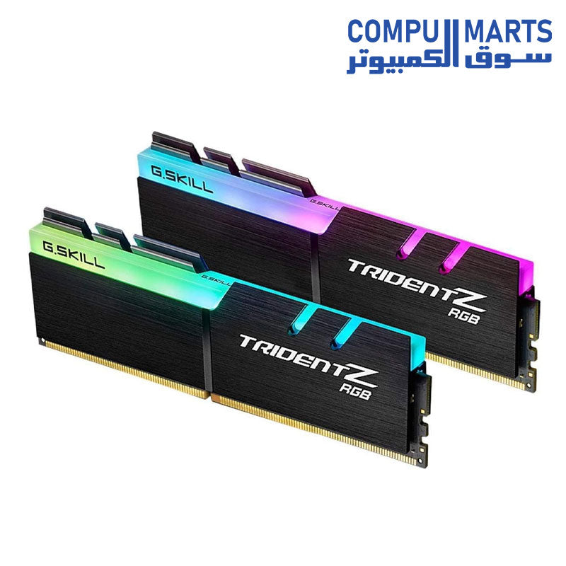 G.SKILL Trident Z RGB Series Intel XMP DDR4 RAM 32GB 2x16GB 3200MT Compumarts