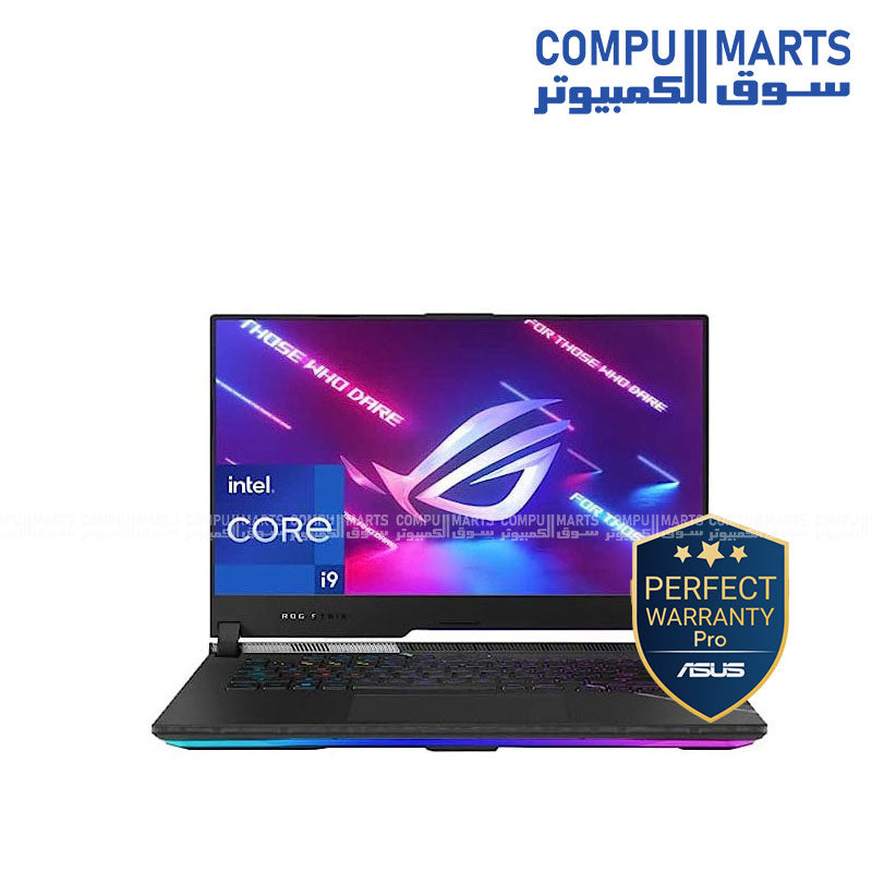 ASUS ROG Strix SCAR 15 G533ZW-LN086W 15.6 Inch WQHD 240Hz Intel Core I9 12900H, 32GB RAM, 1TB SSD, GeForce RTX 3070 Ti, Windows 11 - Black