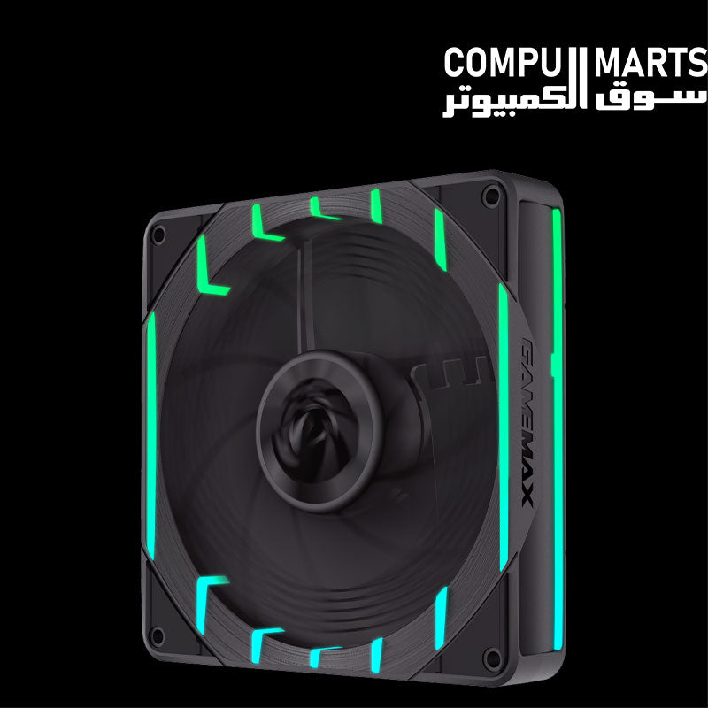 GAMEMAX Tornado T14 ARGB-R PWM fan with speeds up to 2200 RPM
