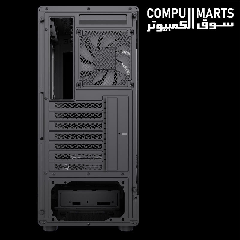 GAMEMAX Vista COC AB case with 330mm graphics card clearance at Compumarts