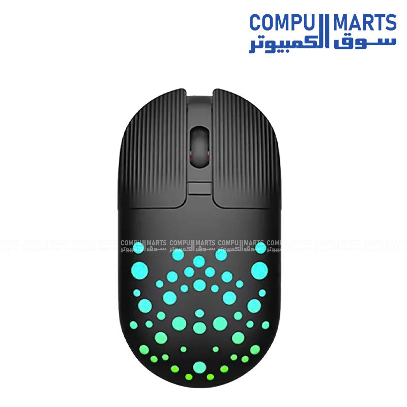 GAMMA M-13 wireless mouse with USB connectivity and 500 mAh rechargeable battery