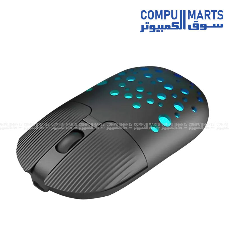 GAMMA M-13 1600 DPI RGB wireless mouse with 3 buttons