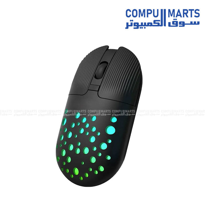 Wireless rechargeable GAMMA M-13 mouse with Bluetooth 5.0 and USB