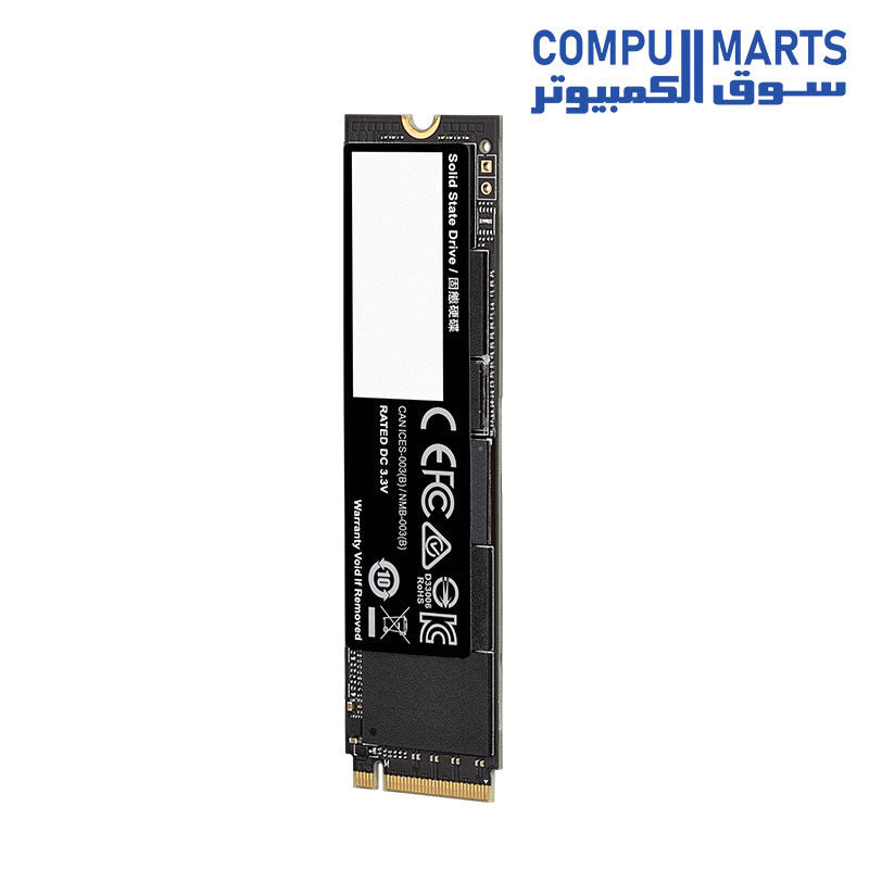 Internal storage device featuring high read speeds of 7300 MB/s