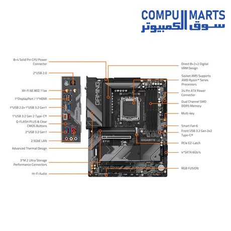 X-AX-V2_B650-Motherboard-Gigabyte-Gaming