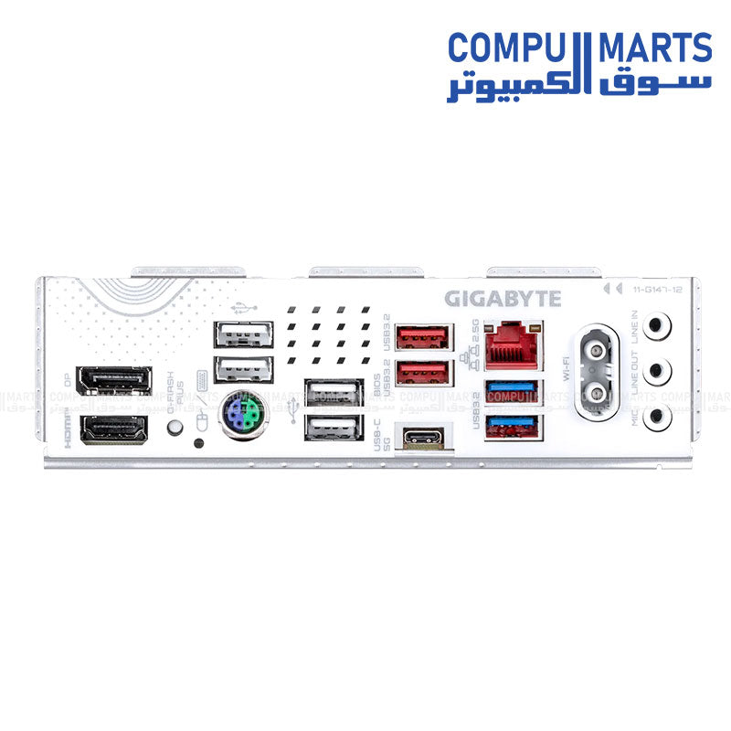 GIGABYTE B850 EAGLE WiFi7 ICE – White AM5 ATX motherboard – DDR5 up to 8200MT/s OC – PCIe 5.0 x16 – Wi‑Fi 7 & 2.5 GbE LAN – 3× M.2 Slots