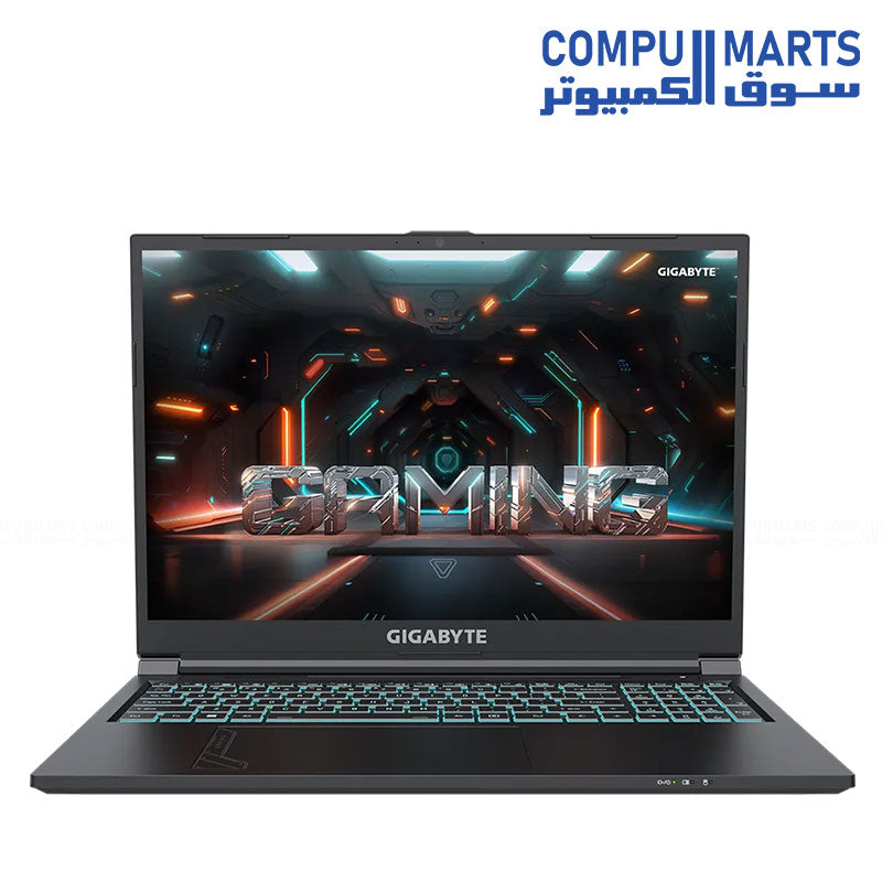 GIGABYTE AI GAMING LAPTOP G6  i7-13620H, 16GB DDR5, 1TB SSD RTX 4050 6GB FHD+ 165HZ RGB KEYBOARD Dolby ATMOS